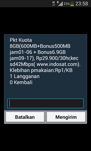Paket Super Internet Indosat Kuota 8GB