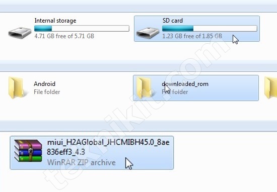 Install Update Xiaomi Redmi 1S