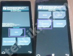 Reboot to Mi Recovery Bawaan