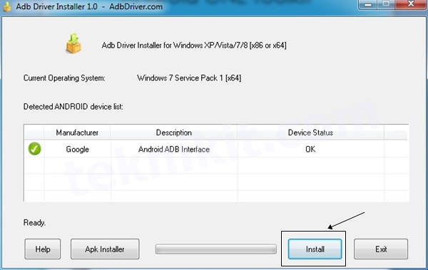 Android Bootloader Interface Driver One Plus Cara Unlock/ Relock Bootloader Android One Nexian Journey One