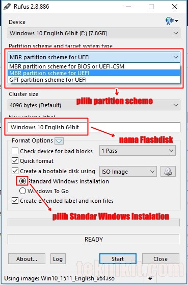 Membuat Bootable Flashdisk Windows 10