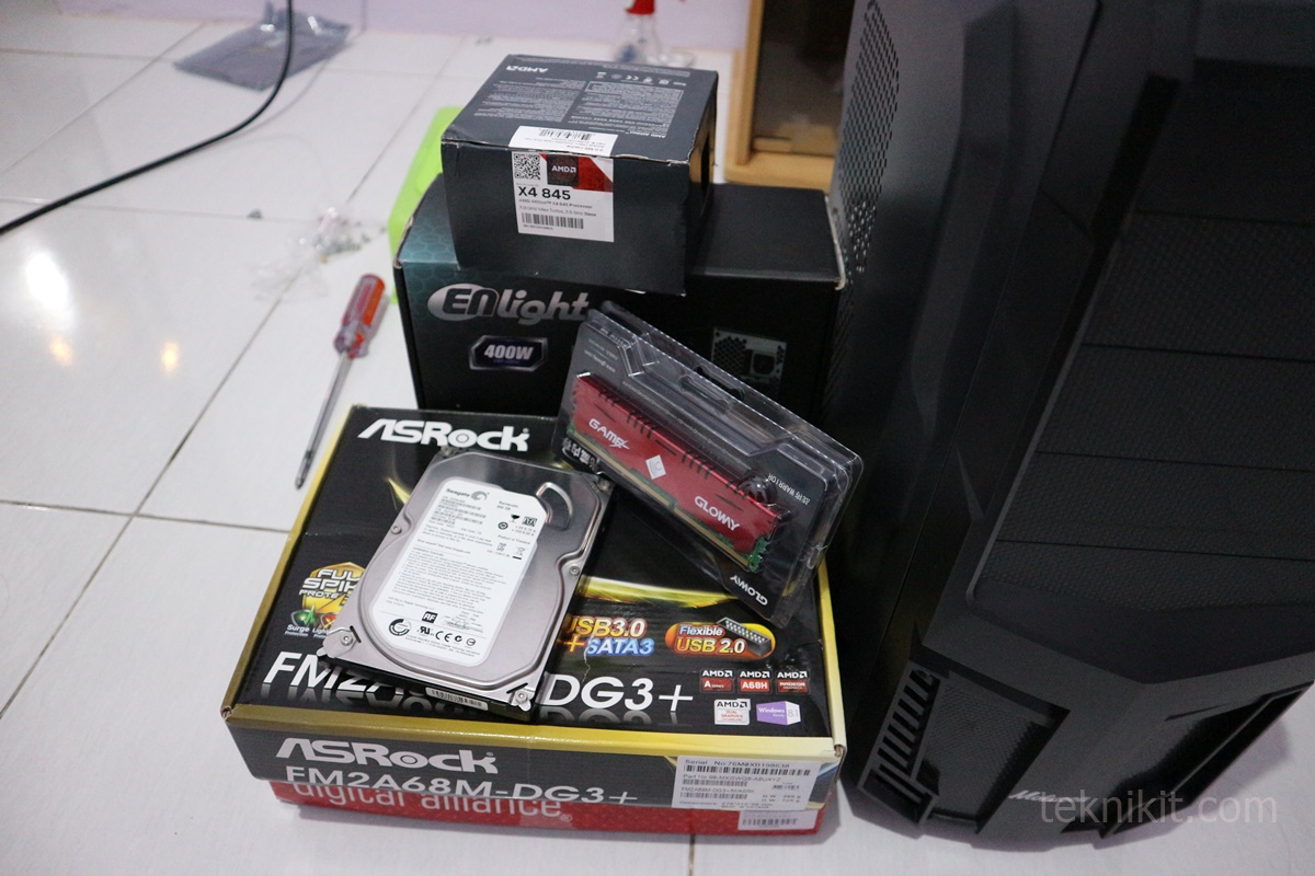 Pemilihan Komponen Sebelum Rakit PC