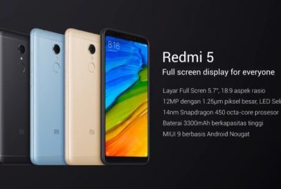 Spesifikasi Redmi 5