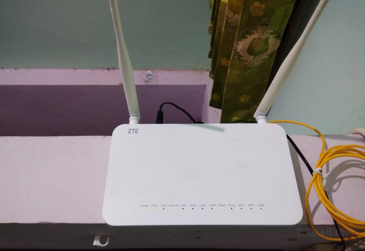 cara masang wifi router