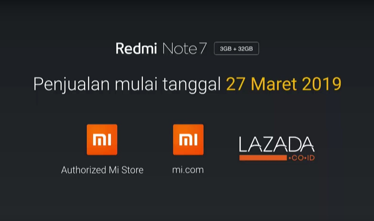 Penjualan Redmi Note 7 Indonesia