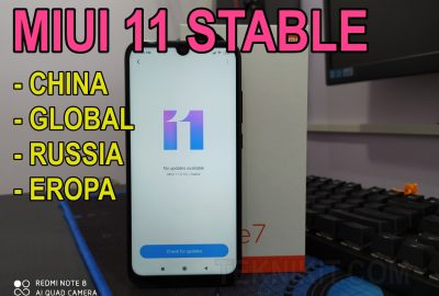 Download MIUI 11 Global Stable All Xiaomi