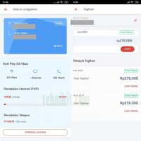 Tagihan IndiHome Setelah Upgrade Speed Dari 10 Mbps ke 20 Mbps