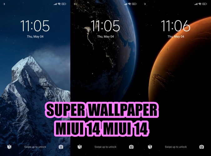 Mengaktifkan Fitur Super Wallpaper MIUI 14 MIUI 13 HP Xiaomi